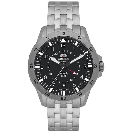 RELÓGIO ORIENT 3 ESTRELAS SPORT AIR GMT NH3SS018-P2SX