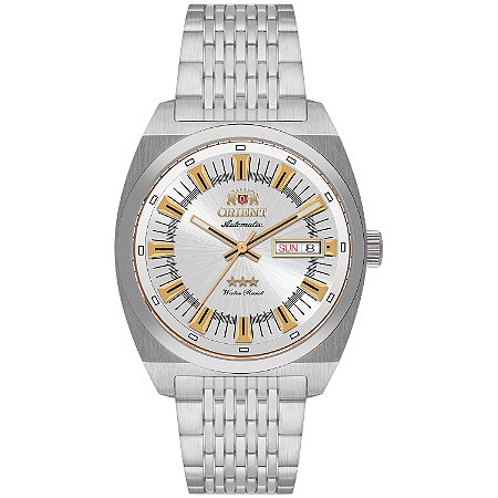 RELÓGIO ORIENT 3 ESTRELAS HERITAGE YN6SS018-S1SX