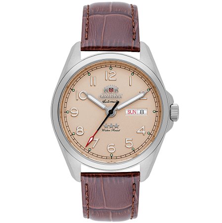 RELÓGIO ORIENT 3 ESTRELAS ELEGANCE YN6SC006-T2NX