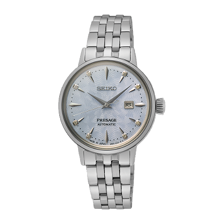 RELÓGIO SEIKO PRESAGE COCKTAIL TIME SRE007J1 "SKYDIVING DIAMOND TWIST"