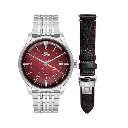 RELÓGIO ORIENT SPECIAL CALIBERS NH3SS019-W1SX GMT