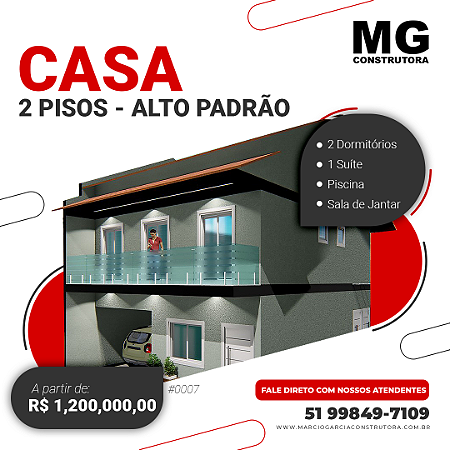 🏠  CASA DOIS PISOS ALTO PADRÃO