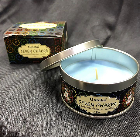 Vela Aromática Goloka Seven Chakra