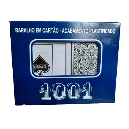 Cartas Para Jogar 1001  C/2 Baralhos