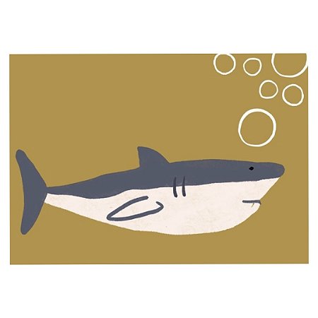 ilustração de tubarão