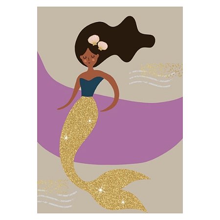 ilustração de sereia