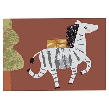 ilustração de zebra