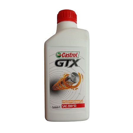 ÓLEO GTX 20W50SL 1L CASTROL
