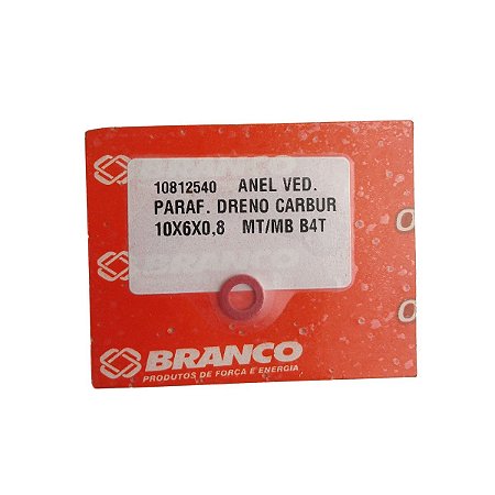 ANEL PARAFUSO CUBA CARBURADOR B4T 5.5 / 6.5 / 7.0 / 8.0 / 8.5 / 13.0 / 15.0 BRANCO