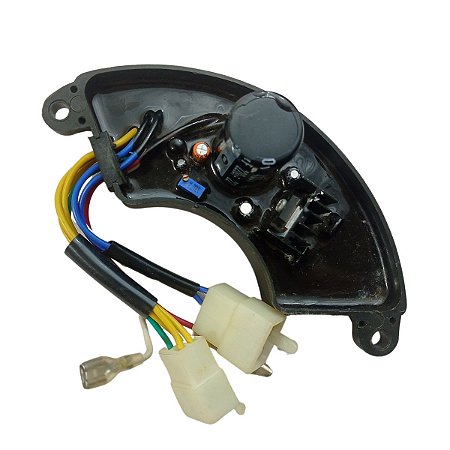 REGULADOR VOLTAGEM TRIFÁSICO 220V / 380V GERADOR BD8000 BRANCO