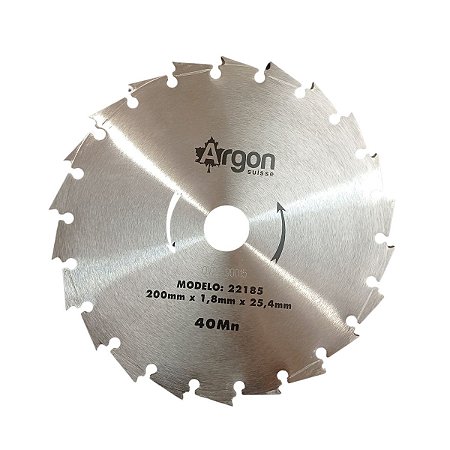 DISCO DE CORTE PARA ROÇADEIRA COM 22 DENTES ARGON