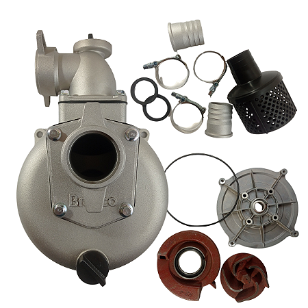 BOMBA COMPLETA MOTOBOMBA B4T710 BRANCO