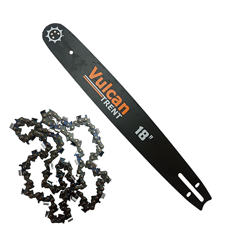 SABRE + CORRENTE 18" 32D 3/8 X 1,5 MM MOTOSSERRA VULCAN