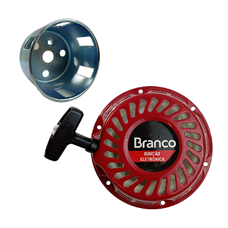 KIT TAMPA PARTIDA E ARRASTE MOTOR 5.5 / 6.5 / 7.0 7.5 BRANCO