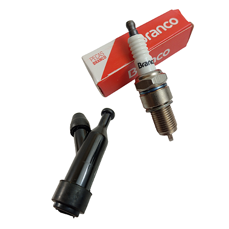 KIT VELA E CACHIMBO MOTOR 5.5 / 6.5 / 7.0 / 8.0 / 11.0 / 13.0 BRANCO