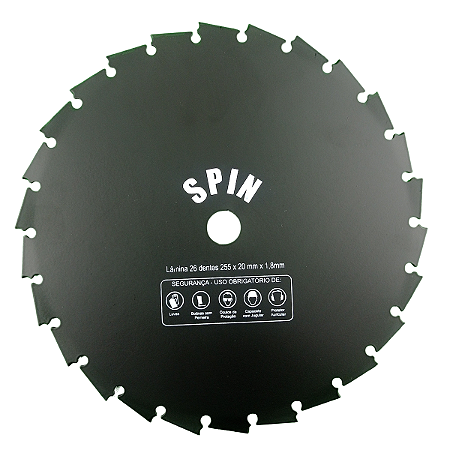 DISCO DE CORTE PARA ROÇADEIRA COM 26 DENTES 20MM VULCAN