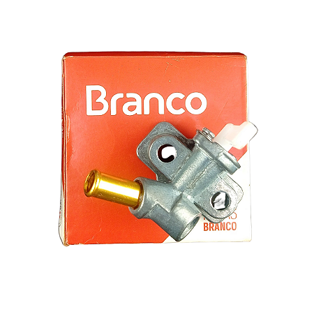 TORNEIRA COMBUSTÍVEL MOTORES DIESEL BD 5.0 /  7.0 / 10.0 / 13.0 BRANCO
