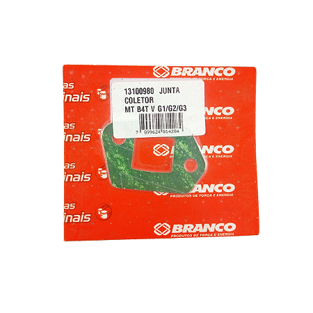 JUNTA COLETOR MOTOR 6.0 G1 / G2 / G3 BRANCO
