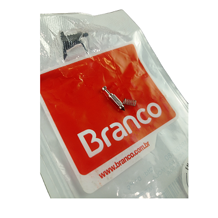 AGULHA E MOLA CARBURADOR MOTOR B4T 8.0 / 8.5 / 11.0 / 13.0 / 15.0 BRANCO