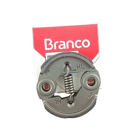 EMBREAGEM COMPLETA ROÇADEIRA BR33A / 33G / 43A / 43G / 52A / 52G PERFURADOR BPS33 / BPS52 BRANCO