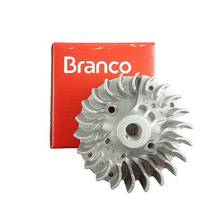 VOLANTE MAGNETICO ROÇADEIRA BR43A / BR52A BRANCO