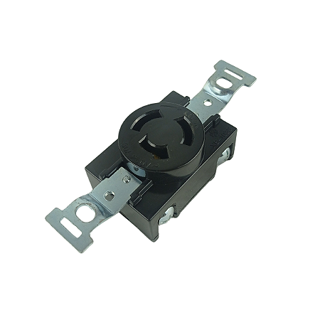 TOMADA 3 FUROS GERADOR B4T 1300 / 8000 / 9000 / 10000 / BD 4000 / 6500 / 8000 / 12000 / 15000 / W190E BRANCO