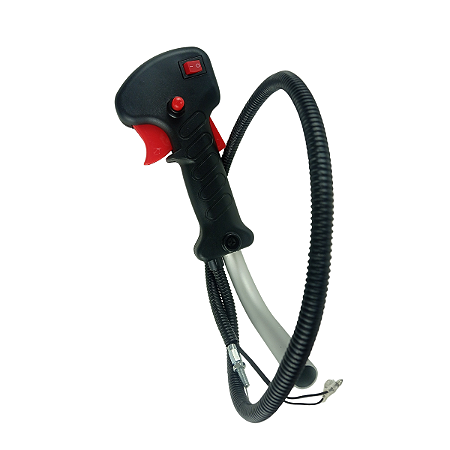PUNHO ACELERADOR COMPLETO ROÇADEIRA BR43C / BR52C BRANCO