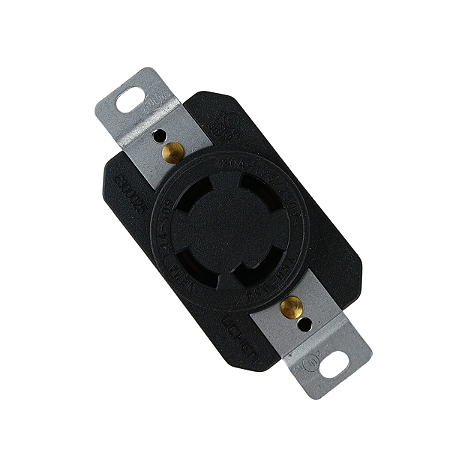 TOMADA 4 FUROS 30A 125/250V GERADOR B4T 2500 / 3800 / 5000 / 6500 / 8000 / 9000 / 11000 / 12000 / 13000 / BD 2500 / 4000