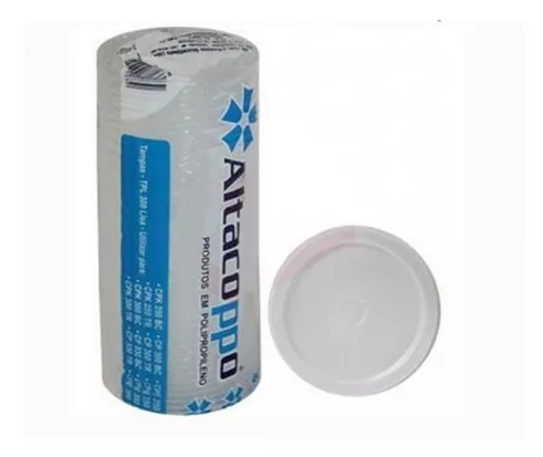 Tampa p/ Copo Descartável SEM FURO - 300/330 ML - 1000 unidades