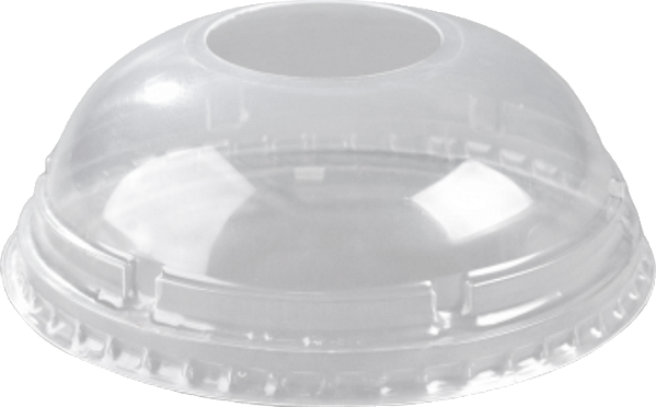 Tampa Bolha p/ Copo Descartável COM FURO - 400/440 ML ou 500/550 ML - 1000 unidades