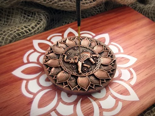 Incensário Resina Redondo Rosê (MRES-E25)