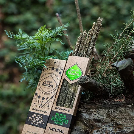 Incenso Natural Sagrada Madre - Arruda/Alecrim
