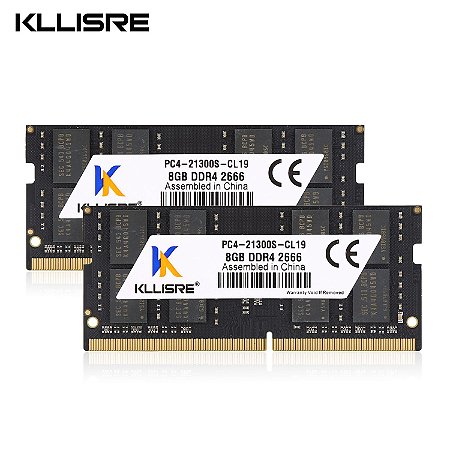 Kllisre DDR3 DDR4 8GB 4GB GB de memória portátil 1333 1600 2400 2666 2133 DDR3