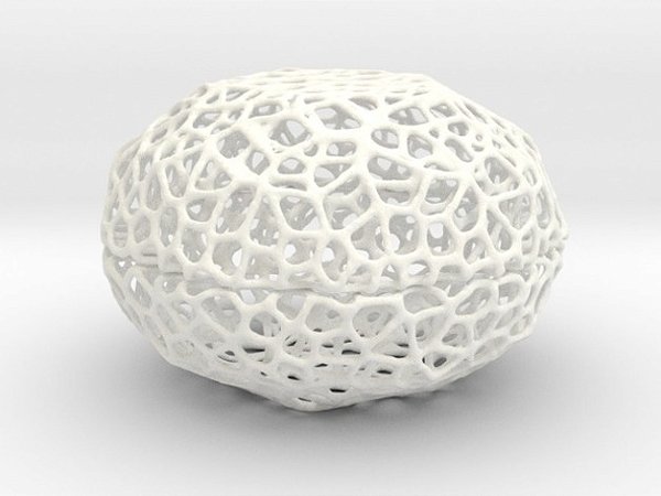 Luminária estilo Voronoi para decoração interna