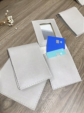 Porta Cartão com espelho