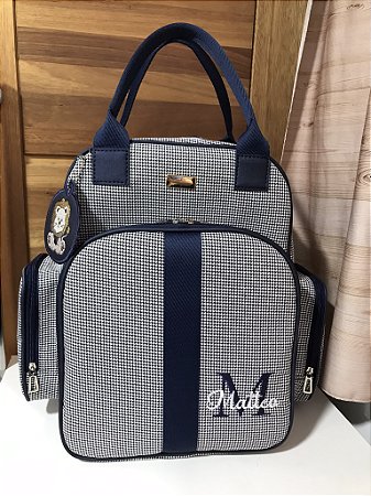Mochila Multi Pied Poule com Marinho