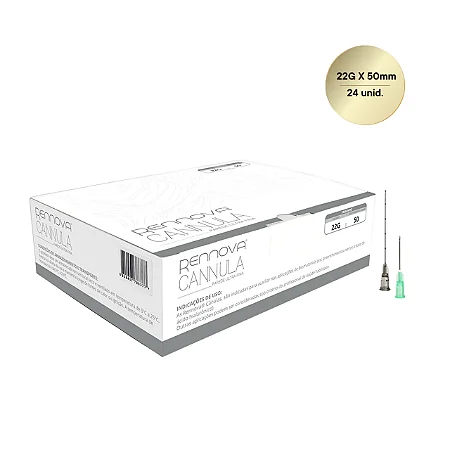 Rennova® Cannula 22Gx50MM C/ Agulha 21G