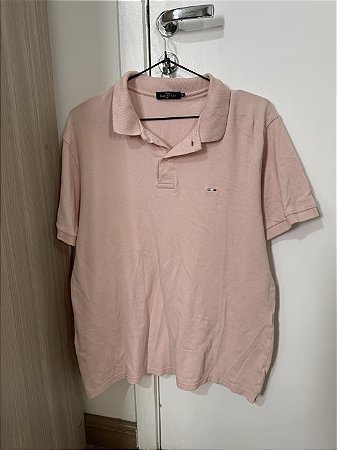 Camisa polo rosa renner tam G