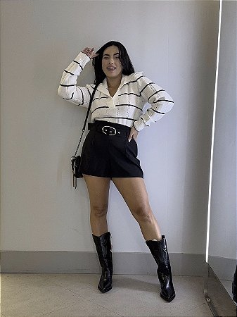 Short preto Renner tam M