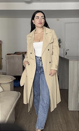 Trench coat bege Renner tam M