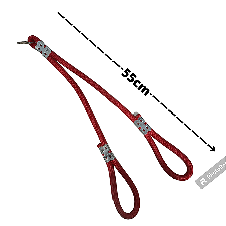 Puxador Tríceps Corda Profissional 16mm Fitness 55 Cm