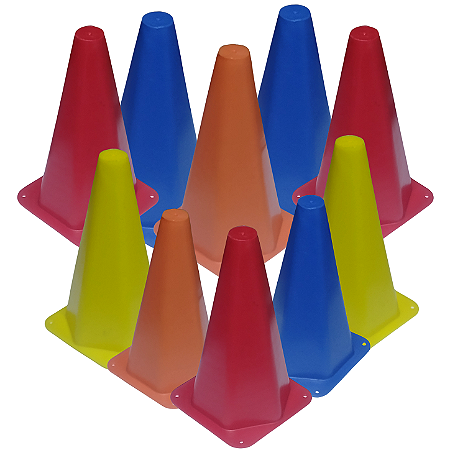 Cones de Agilidade para Treinamento Funcional
