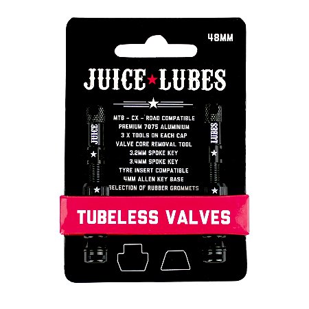 Juice Lubes - Válvula Tubeless Presta 48mm