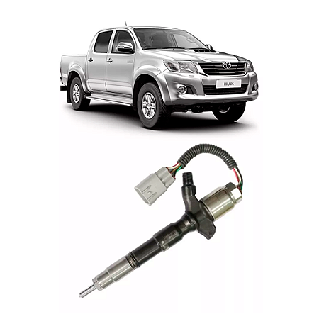 Bico Injetor Hilux 3.0 16v com chicote 2013/2016 -23670-30270