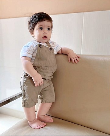 Macacão Infantil Menino Curto