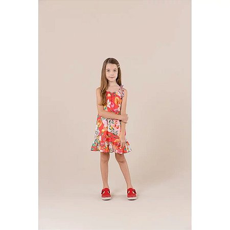 Vestido Infantil Estampado