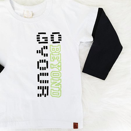 Camiseta Infantil Manga Longa