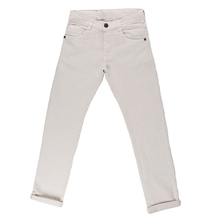 Calça Juvenil Masculina Sarja