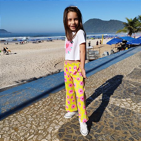 Conjunto Infantil Feminino Coração