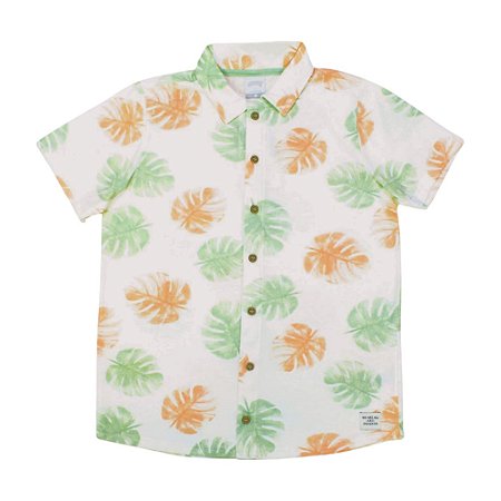 Camisa Infantil Masculina Estampada